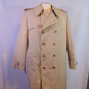 COPY - LONDON FOG Classic Khaki Trench Coat W/remov. line